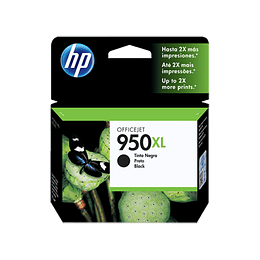 Cartucho de tinta HP 950XL color Negro Alto rendimiento CN045AL