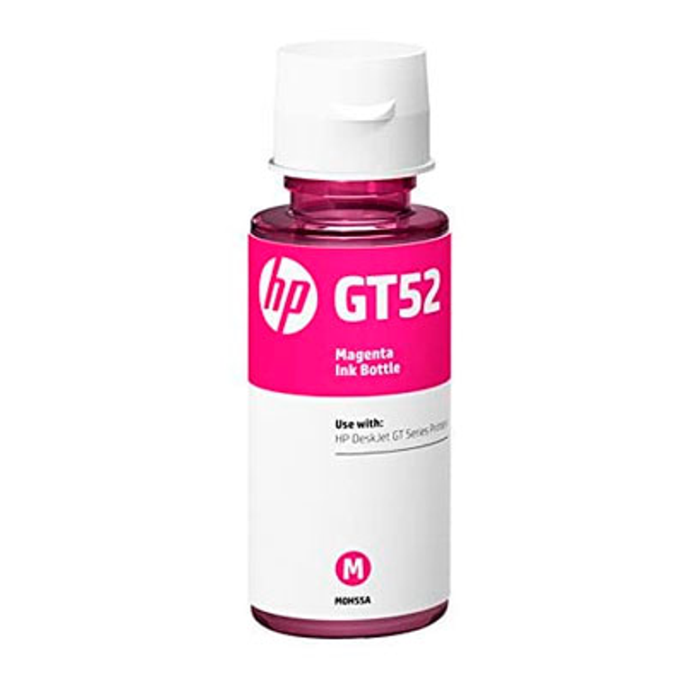 Recarga de tinta HP GT52 color magenta original M0H55AL 1