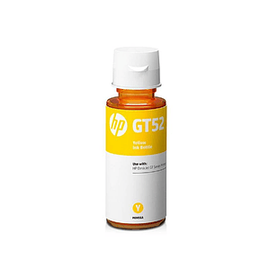 Recarga de tinta HP GT52 color amarillo original M0H56AL