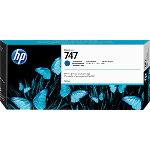 Cartucho de tinta HP 747 color Azul Chromatic Blue P2V85A