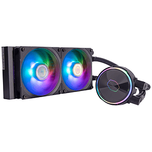Refrigeración Líquida Cooler Master MasterLiquid PL240 FLUX (LGA1700/AM5, ARGB)