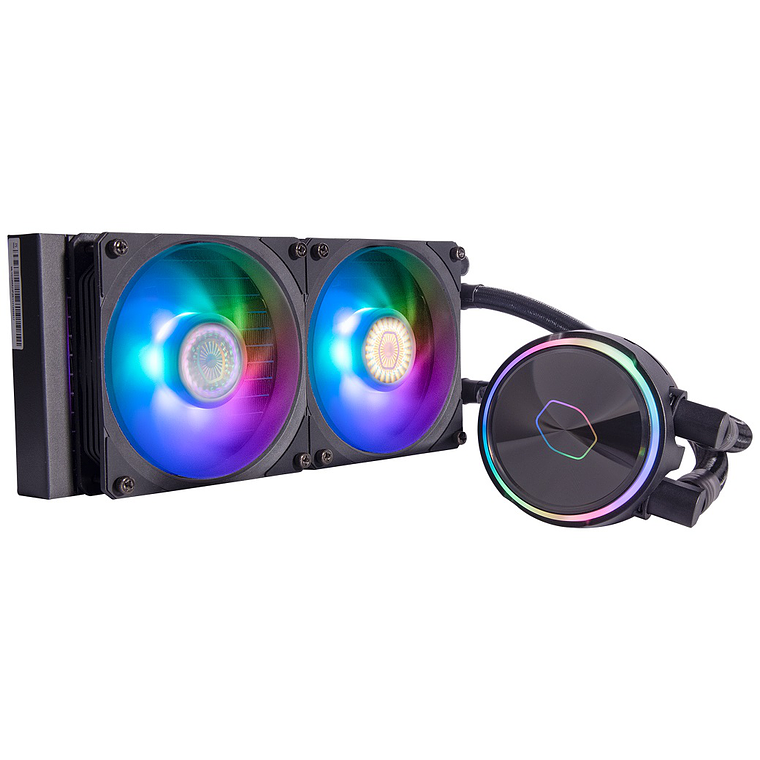 Refrigeración Líquida Cooler Master MasterLiquid PL240 FLUX (LGA1700/AM5, ARGB) 1