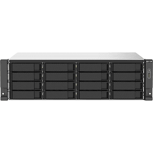 QNAP TS-1673AU-RP NAS de alto rendimiento para montaje en rack de 16 bahías con 2 puertos de 2.5GbE