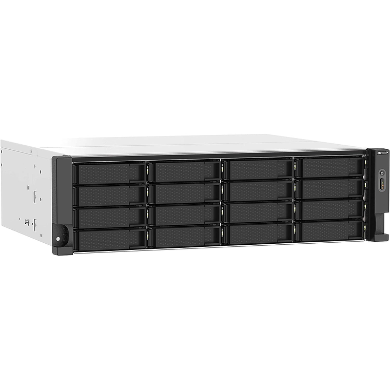 QNAP TS-1673AU-RP NAS de alto rendimiento para montaje en rack de 16 bahías con 2 puertos de 2.5GbE 2