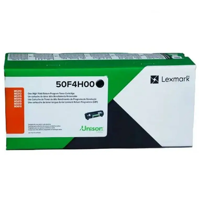 Cartucho de toner Lexmark 504H Alto rendimiento 50F4H00 1