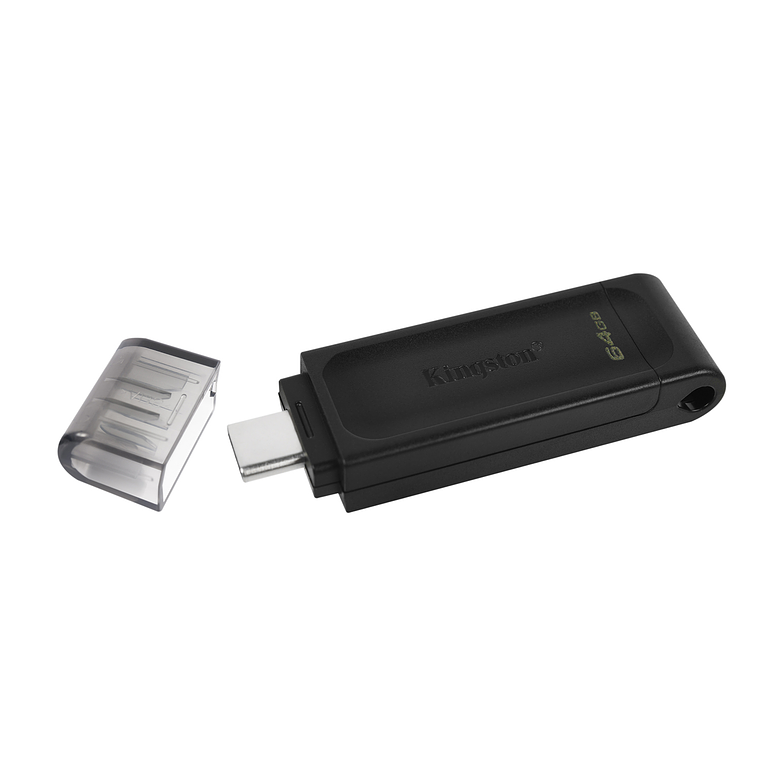 Unidad flash USB 64 GB | Kingston DataTraveler 70 / USB-C 3.2  2