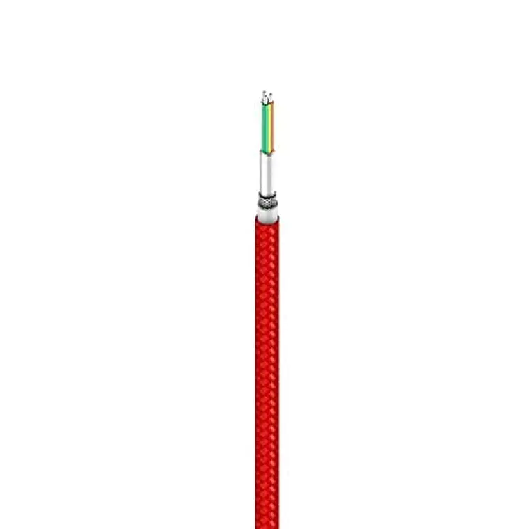 Cable USB Tipo C Trenzado Xiaomi Mi 100cm Rojo 3