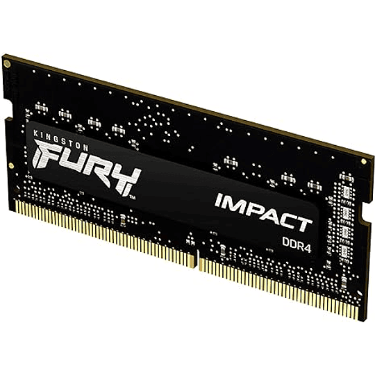 Memoria Ram 32GB DDR4 3200Mhz CL20 SoDimm Kingston FURY Impact PC4-25600 1.2 V