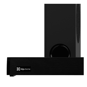 Barra de  Sonido Klip Xtreme KSB-230 - Negro - 2.1ch 160W BT HDMI-OPT-AUX