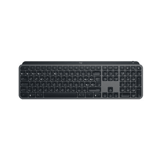 Teclado Inalámbrico Logitech MX Keys S, Bluetooth, Compatible con Logi Bolt, Grafito, Español