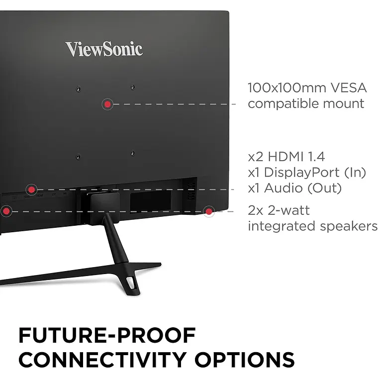 Monitor Gamer ViewSonic OMNI VX2428 23.8