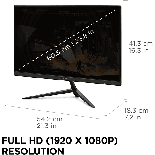Monitor Gamer ViewSonic OMNI VX2428 23.8