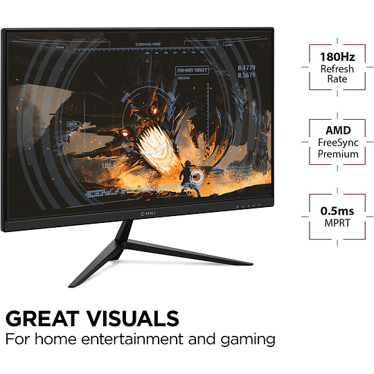 Monitor Gamer ViewSonic OMNI VX2428 23.8
