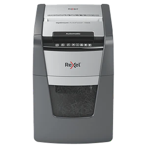 Trituradora de Papel Rexel Optimum AutoFeed 100X (hasta 100 Hojas, ciclo 30 Minutos)