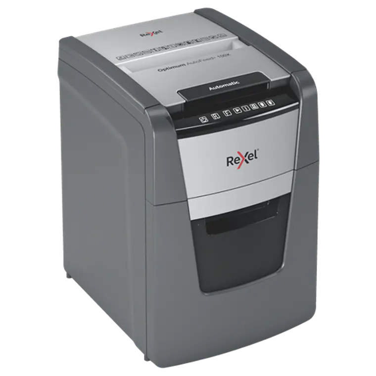 Trituradora de Papel Rexel Optimum AutoFeed 100X (hasta 100 Hojas, ciclo 30 Minutos) 3