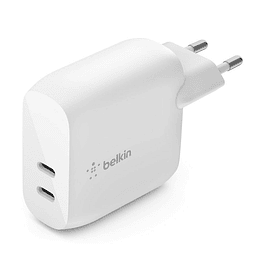 Cargador pared doble (USB-C 40w)