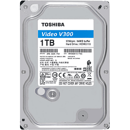 Disco duro 1TB interno | Toshiba V300 Video Streaming 3.5“ SATA 6Gb/s, 5700 rpm