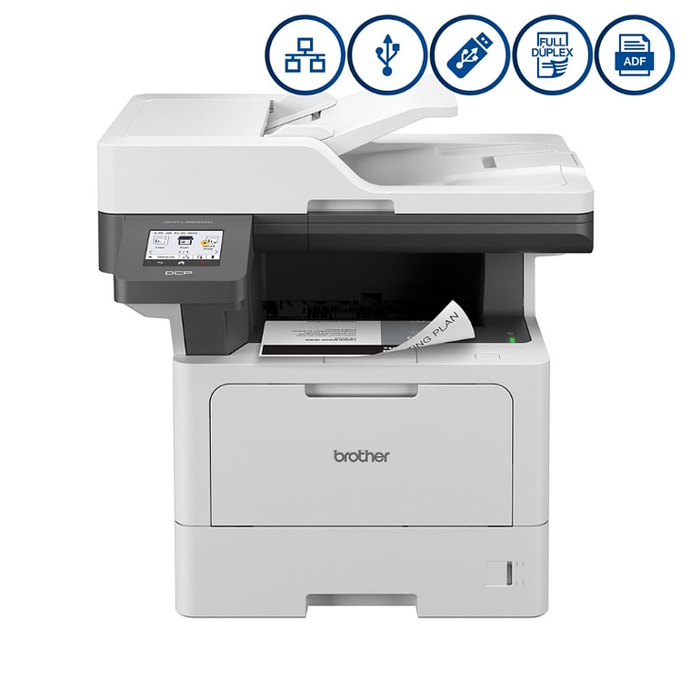 Impresora Multifuncional Brother DCP-L5660DN | Laser Monocromatica  2