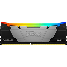 Memoria Ram 32GB DDR4 3600Mhz CL18 Dimm Kingston Fury Renegade RGB Black XMP