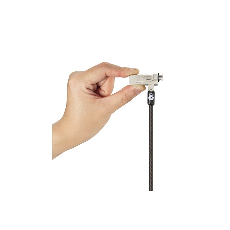 Candado delgado con llave NanoSaver® 2.0 para computadora portátil  3