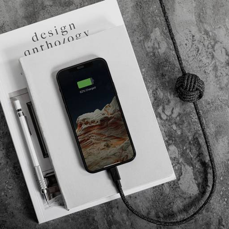 Cable de Carga Native Union, Lightning Macho a USB-C Macho, 3 Metros, Negro 5