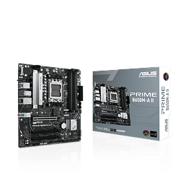 Placa Madre Asus PRIME B650M-A II | AM5, DDR5 4800/7600+MHz, M.2 x2, RGB, MicroATX
