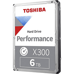 Disco Duro 6TB Interno | Toshiba X300 3.5“ SATA 72000 rpm
