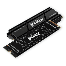 Disco duro 2TB interno SSD | Kingston Fury Renegade PCIe 4.0 NVMe con Disipador, Heatsink