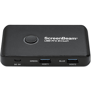 Conmutador ScreenBeam USB Pro ( Interruptor para compartir periférico USB,  4 x SuperSpeed USB 3.0,  sobremesa)