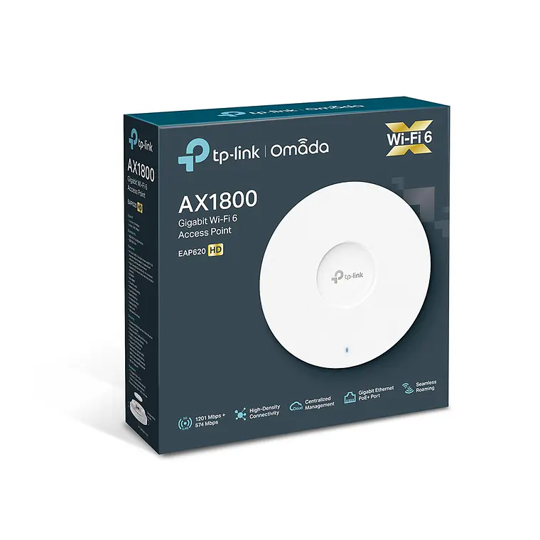 Access Point TP-Link EAP620 HD Wi-Fi 6,  2.4 GHz, 5 GHz 6