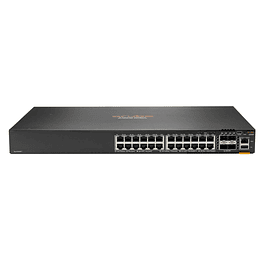 Switch HPE Aruba 6200F 24G 4SFP+ Conmutador L3 Gestionado 24 x 10/100/1000 + 4 x 1 Gigabit / 10 Gigabit SFP+ 