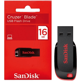 SanDisk Cruzer Blade - Unidad flash USB - 16 GB - USB 2.0