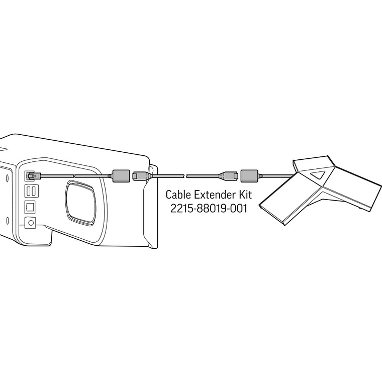 Paquete extensor de cable de micrófono de expansión HP Poly 1