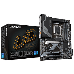 Placa Madre GIGABYTE Z790 D | LGA 1700, DDR4, PCIe 5.0, ATX