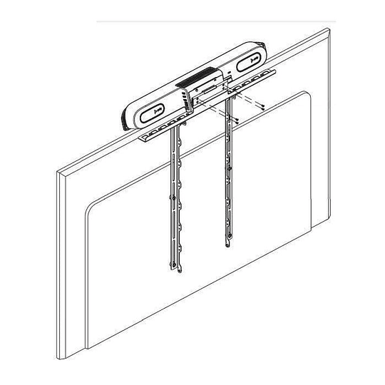 Kit de montaje (montaje VESA) - para sistema de videoconferencia