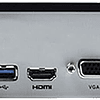 Unidad independiente de DVR Hikvision (16 canales, en red, 1U, montaje en bastidor)