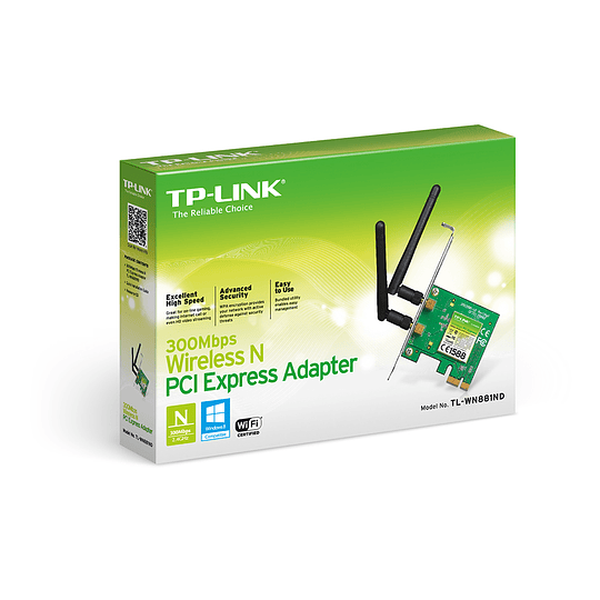 Adaptador PCI Express Inalámbrico N a 300Mbps