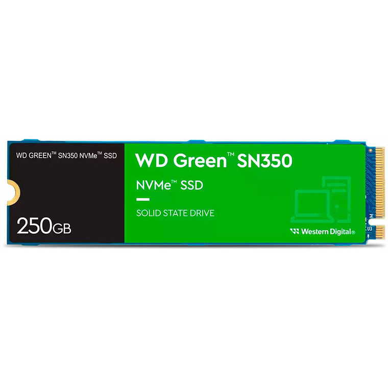 Disco duro 250GB interno SSD | WD Green SN350 M.2 22*80, PCIe3x4 1