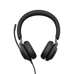 Audífonos Jabra Evolve2 40 SE ( con Micrófono, con cable, USB-A, Negro) 