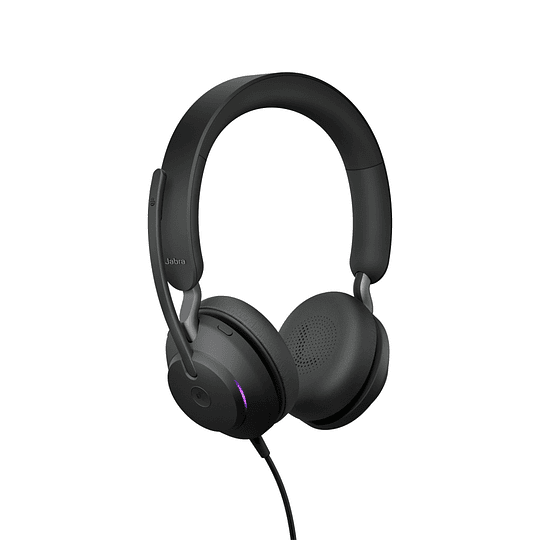 Audífonos Jabra Evolve2 40 SE ( con Micrófono, con cable, USB-A, Negro) 