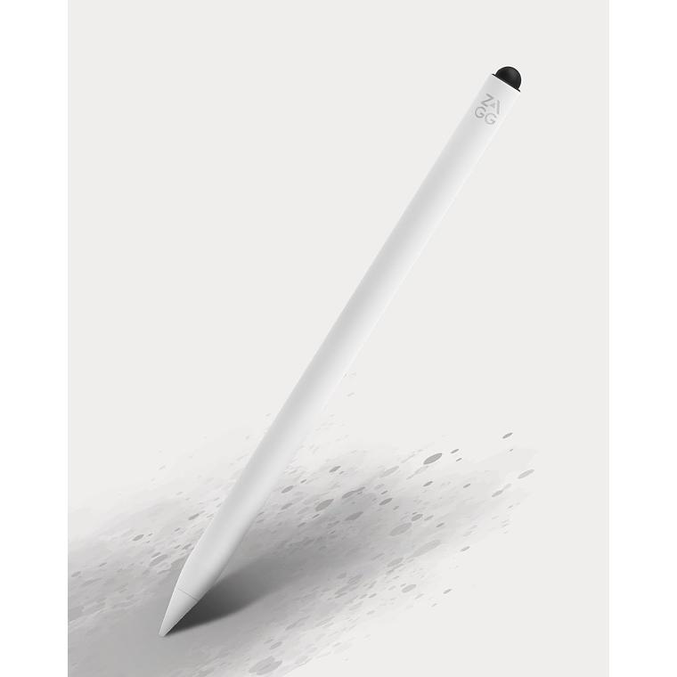 Lápiz Óptico ZAGG Pro stylus 2 con carga inalámbrica (Blanco) 1