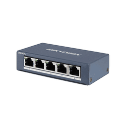 Switch de 5 Puertos Hikvision ( 10/100/1000, Gigabit Ethernet)