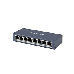 Switch de 8 Puertos Hikvision DS-3E0508-E(B), 10/100/1000, Gigabit Ethernet
