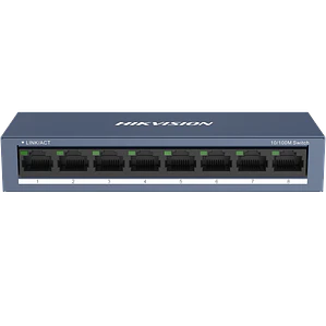 Switch 8 Puertos Hikvision (10/100) DS-3E0108-O
