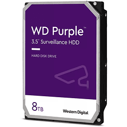 Disco duro 8TB interno | WD Purple 3.5" SATA 6Gb/s 5640 rpm