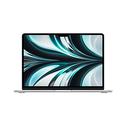 MacBook Air de 13.6" (Chip M2 8Core y GPU 8Core, 8GB Ram, 256GB SSD) Silver