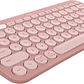 Teclado Logitech (Inalámbrico, con Bluetooth, Color Rosa) - Miniatura 3