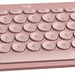 Teclado Logitech (Inalámbrico, con Bluetooth, Color Rosa) - Miniatura 2