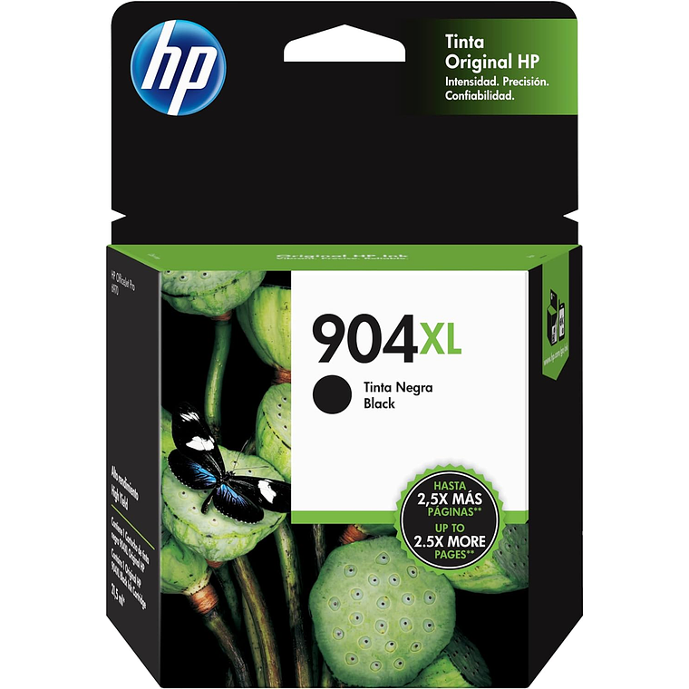 Cartucho de tinta HP 904XL color negro Alto Rendimiento T6M16AL 1