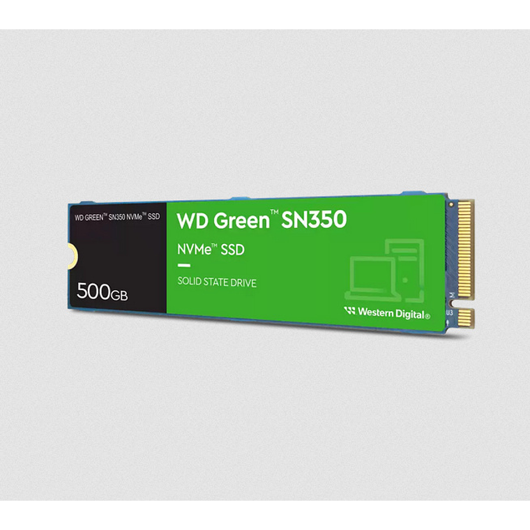 Disco duro 500GB interno SSD | WD Green SN350 M.2 2280 PCIe 3.0 x4 (NVMe) 2